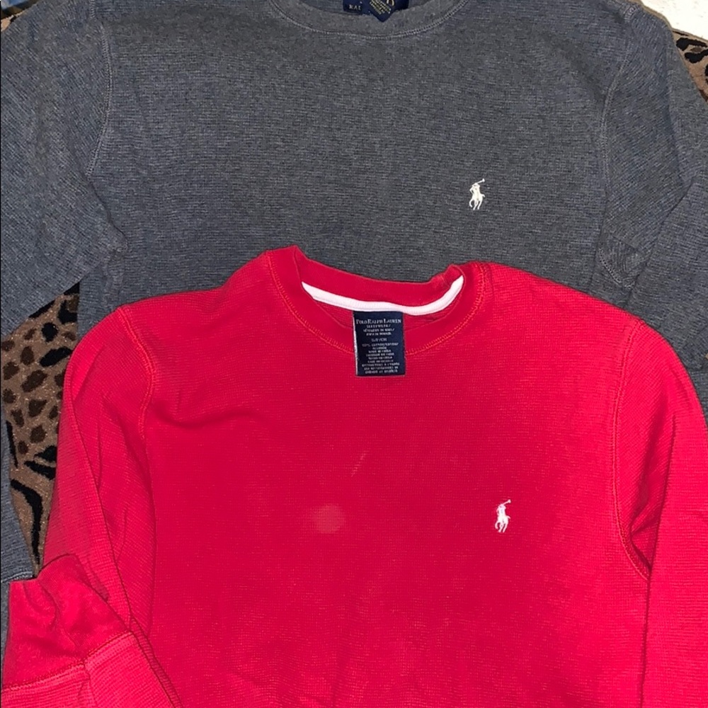 Men’s polo long sleeve thermal shirts (2)